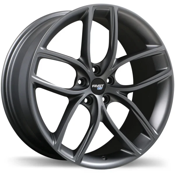 Fast Wheels – EV04 – Grey – 21″x10.5″ 45mm – All weather Wheels – FE04E-2105-12GT+45C641