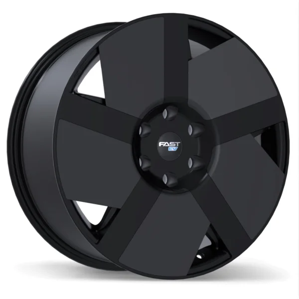 Fast Wheels – EV06 – Black – 18″x8.5″ 37mm – All weather Wheels – FE06-1885-91BT+37C745