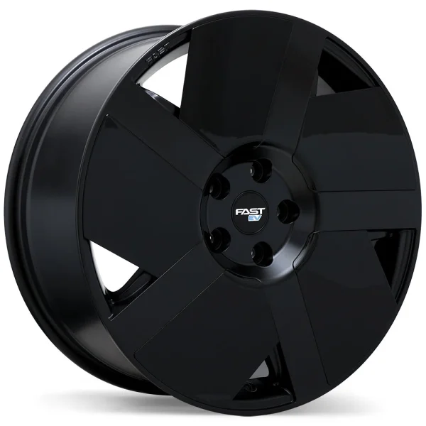 Fast Wheels – EV06 – Black – 18″x7.5″ 50mm – All weather Wheels – FE06-1875-65BT+50C671