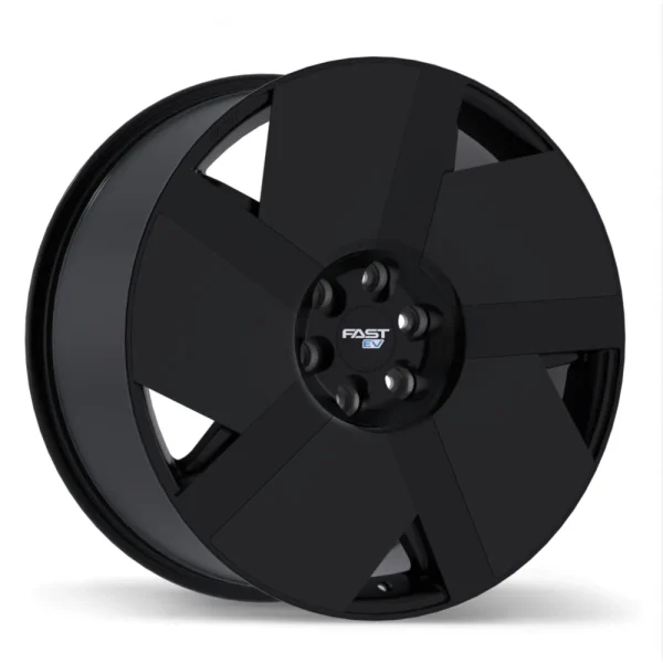 Fast Wheels – EV06 – Black – 21″x9.5″ 40mm – All weather Wheels – FE06X-2195-91BT+40C745