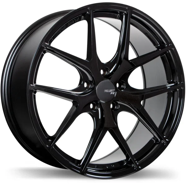 Fast Wheels – FC04 – Black – 18″x9″ 30mm – All weather Wheels – FC04-1890-65BE+30E726
