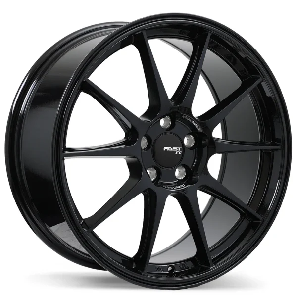 Fast Wheels – FC08 – Black – 18″x8″ 40mm – All weather Wheels – FC08A-1880-61BN+40C726