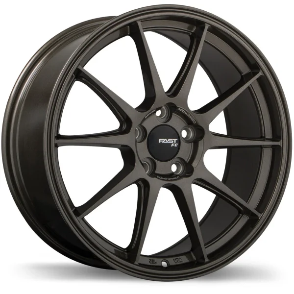 Fast Wheels – FC08 – Bronze – 18″x8″ 40mm – All weather Wheels – FC08A-1880-80ZD+40C726