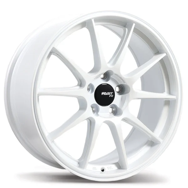 Fast Wheels – FC08 – White – 18″x8″ 40mm – All weather Wheels – FC08A-1880-15WV+40C726
