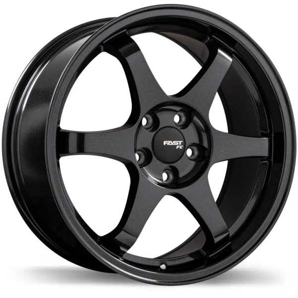 Fast Wheels – FC09 – Gunmetal – 17″x8″ 40mm – All weather Wheels – FC09A-1780-80ME+40C726