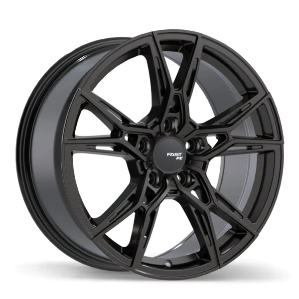 Fast Wheels – FC10 – Black – 18″x8.5″ 25mm – All weather Wheels – FC10A-1885-80BN+25C561