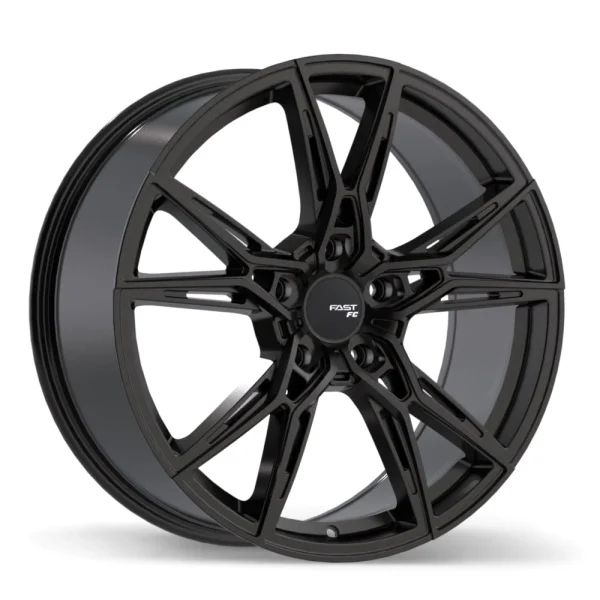 Fast Wheels – FC10 – Black – 20″x8.5″ 25mm – All weather Wheels – FC10A-2085-31BN+25C634