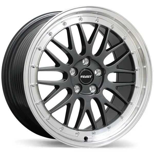 Fast Wheels – FR01 – Gunmetal – 19″x8.5″ 35mm – All weather Wheels – FR01-1985-80MP+35C726