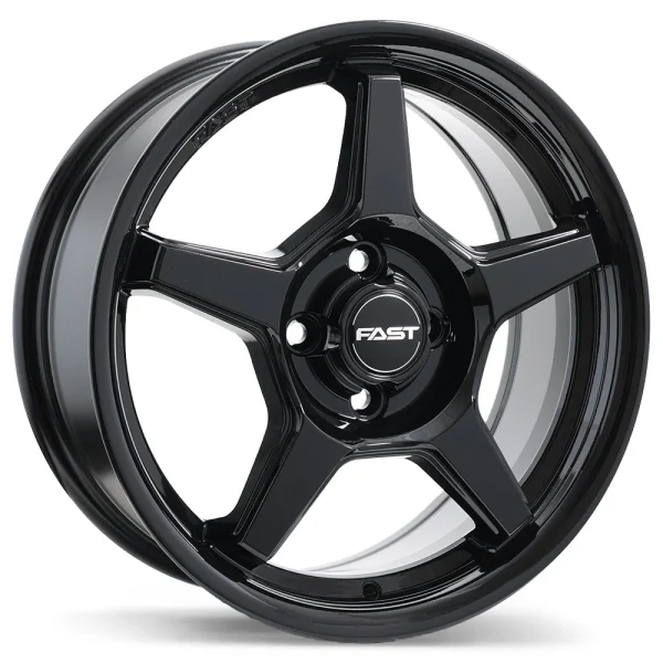 Fast Wheels – Flair – Black – 16″x6.5″ 40mm – All weather Wheels – F272N-1665-49BN+40C601