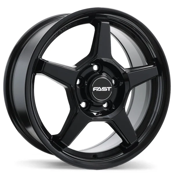 Fast Wheels – Flair – Black – 16″x7″ 42mm – All weather Wheels – F272-1670-15BN+42C566