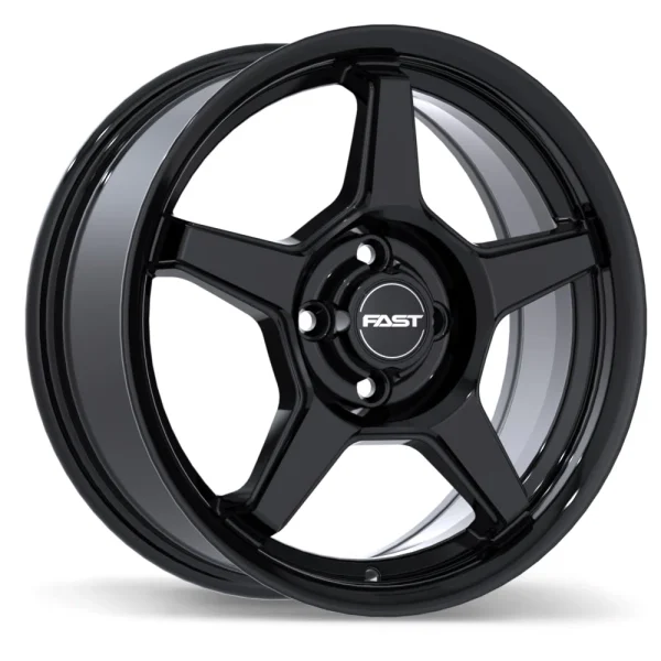 Fast Wheels – Flair – Black – 17″x7″ 42mm – All weather Wheels – F272N-1770-49BN+42C601