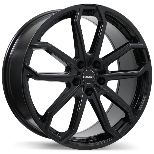 Fast Wheels – Impression – Black – 19″x8.5″ 40mm – All weather Wheels – F265-1985-65BN+40R601