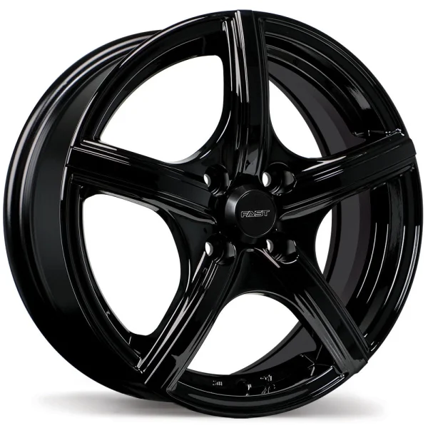 Fast Wheels – Jet – Black – 14″x5.5″ 40mm – All weather Wheels – F218-1455-49BN+40C561