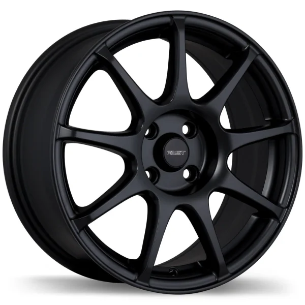 Fast Wheels – Orbit – Black – 15″x6.5″ 40mm – All weather Wheels – F207-1565-49FN+40C730