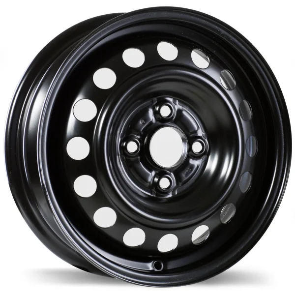 Fast Wheels – Steel – Black – 14″x4.5″ 46mm – All weather Wheels – K5215