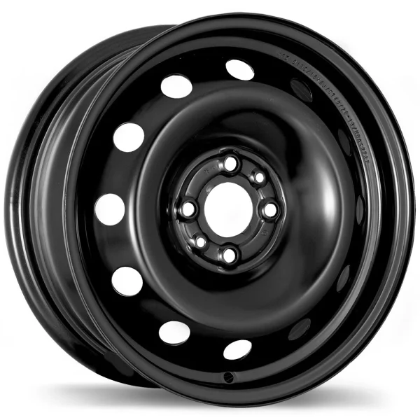 Fast Wheels – Steel – Black – 15″x6″ 40mm – All weather Wheels – K8185