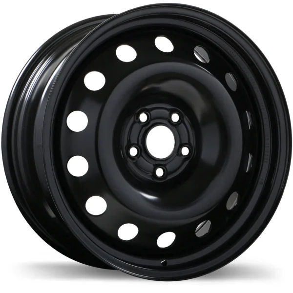 Fast Wheels – Steel – Black – 17″x7.5″ 44mm – All weather Wheels – S52-1775-36BN+44C871