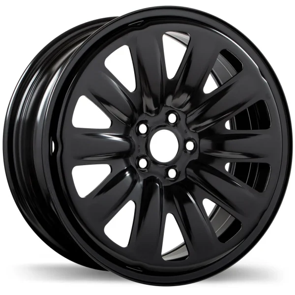 Fast Wheels – Steel – Black – 17″x7″ 55mm – All weather Wheels – K132001