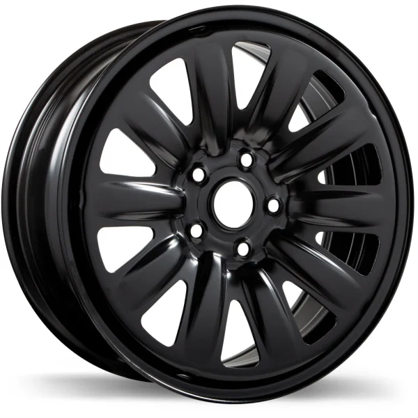 Fast Wheels – Steel – Black – 17″x7″ 55mm – All weather Wheels – K132500A