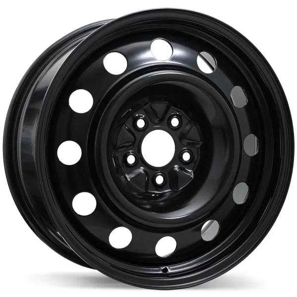 Fast Wheels – Steel / Acier – Black – 16″x6.5″ 40mm – All weather Wheels – S39-1665-65BN+40C720