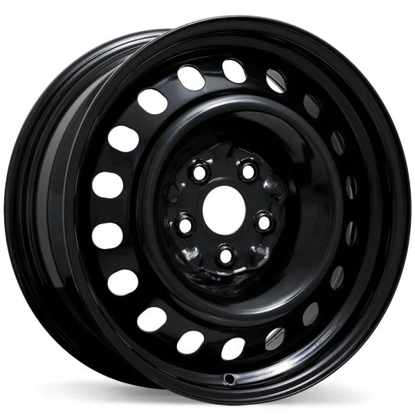 Fast Wheels – Steel / Acier – Black – 17″x7″ 39mm – All weather Wheels – ES63-1770-65BN+39C601