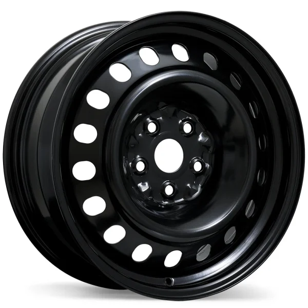 Fast Wheels – Steel / Acier – Black – 17″x7″ 42mm – All weather Wheels – ES64-1770-65BN+42C561