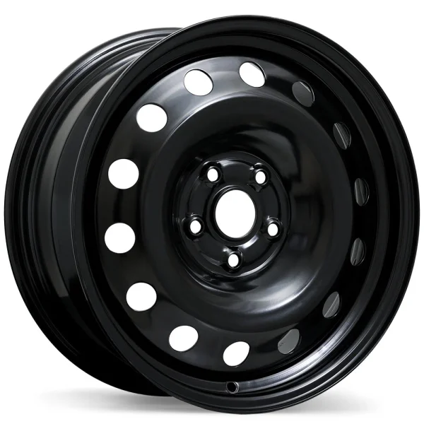 Fast Wheels – Steel / Acier – Black – 17″x7″ 45mm – All weather Wheels – ES50-1770-44BN+45C571