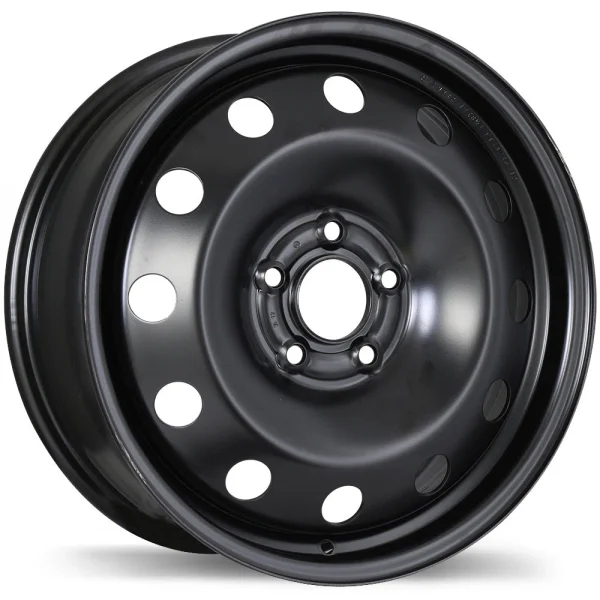 Fast Wheels – Steel / Acier – Black – 18″x7.5″ 49mm – All weather Wheels – K81409