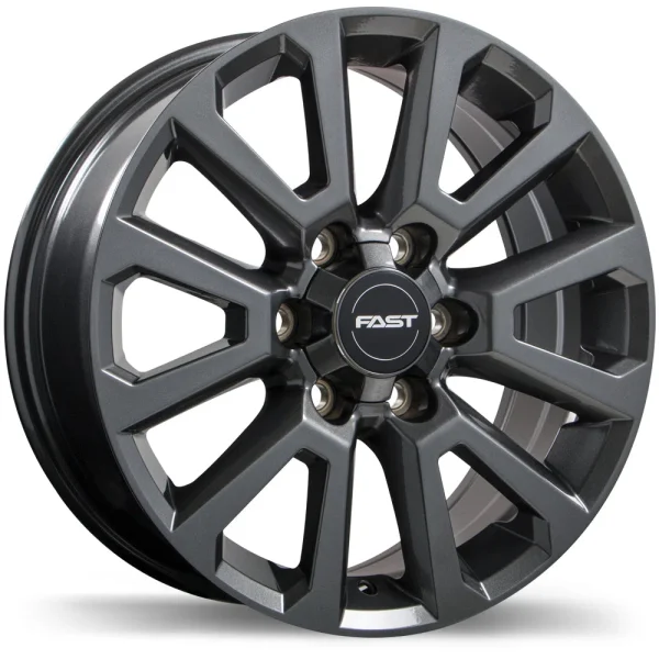 Fast Wheels – Storm II – Gunmetal – 18″x7.5″ 30mm – All weather Wheels – F245-1875-36MN+30C871