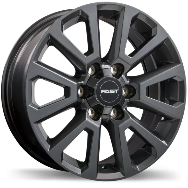 Fast Wheels – Storm II – Gunmetal – 18″x7.5″ 30mm – All weather Wheels – F245N-1875-83MN+30C778