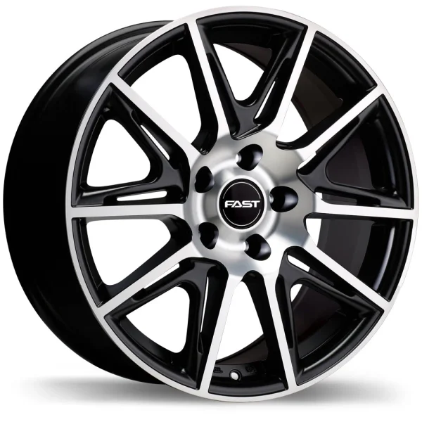 Fast Wheels – Switch – Black – 17″x7.5″ 35mm – Summer Wheels – F212N-1775-65FF+35C661