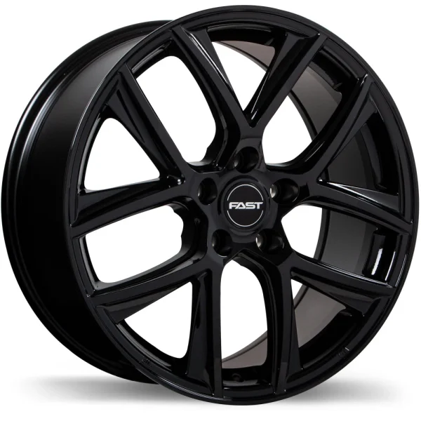 Fast Wheels – Tactic – Black – 16″x6.5″ 45mm – All weather Wheels – F220U-1665-65BN+45F671