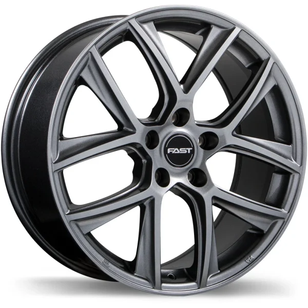 Fast Wheels – Tactic – Grey – 16″x6.5″ 45mm – All weather Wheels – F220U-1665-65TN+45F671
