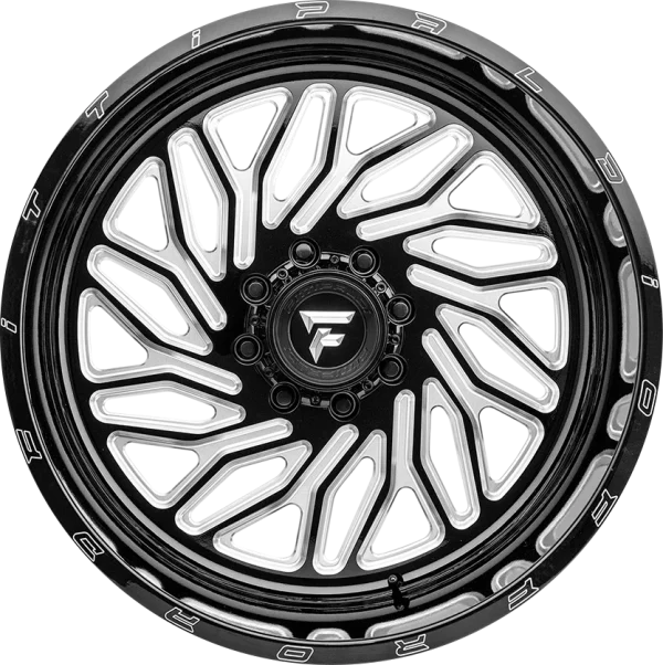 Fittipaldi Offroad – FA13 – Black – 24″x12″ -44mm – Summer Wheels – FA13-24128165N44BM