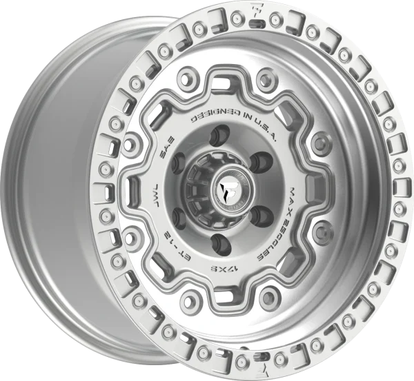 Fittipaldi Offroad – FT100 – Silver – 17″x9″ -12mm – Summer Wheels – FT100-17906139N12MS