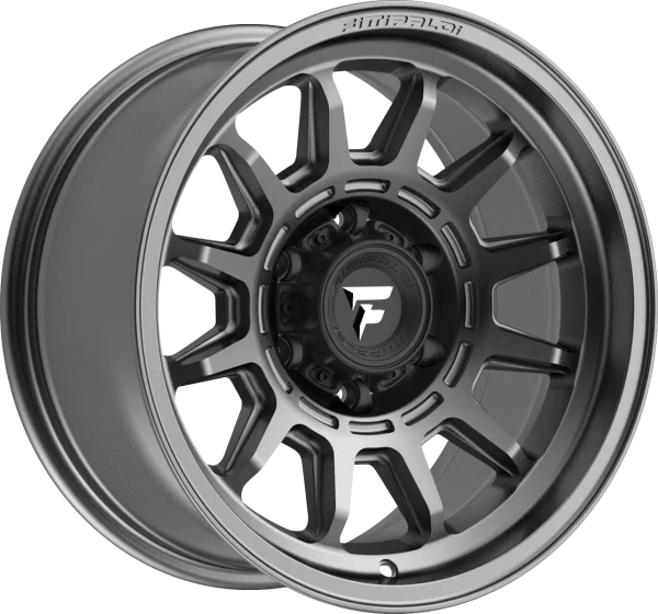 Fittipaldi Offroad – FT102 – Grey – 17″x8.5″ 0mm – All weather Wheels – FT102-17855127Q00A
