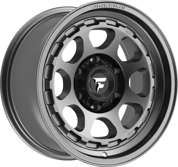 Fittipaldi Offroad – FT103 – Grey – 17″x8.5″ 0mm – All weather Wheels – FT103-17855127Q00A