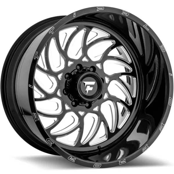 Fittipaldi Offroad – FTF09 – Black – 22″x12″ -51mm – Summer Wheels – FTF09-22125127N51BM
