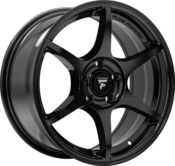 Fittipaldi Sport – FS364 – Black – 17″x8″ 38mm – All weather Wheels – FS364-17805114P38B