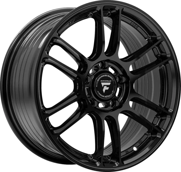 Fittipaldi Sport – FS368 – Black – 17″x8″ 35mm – All weather Wheels – FS368-17805100P35B