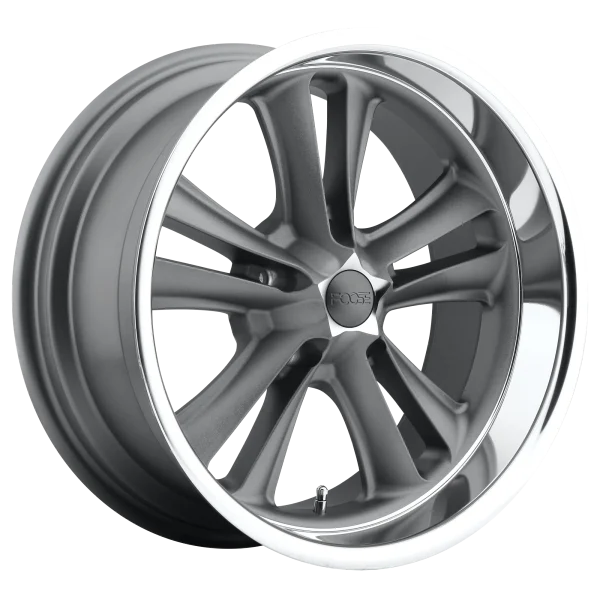 Foose – F099 KNUCKLE – Gunmetal – 18″x8″ 1mm – All weather Wheels – F09918806545