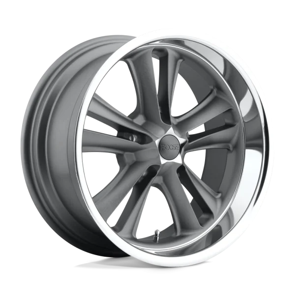 Foose – F099 KNUCKLE – Gunmetal – 17″x7″ 1mm – Summer Wheels – F09917706140