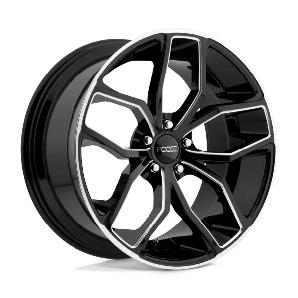 Foose – F150 OUTCAST – Black – 20″x8.5″ 35mm – Summer Wheels – F150208521+35