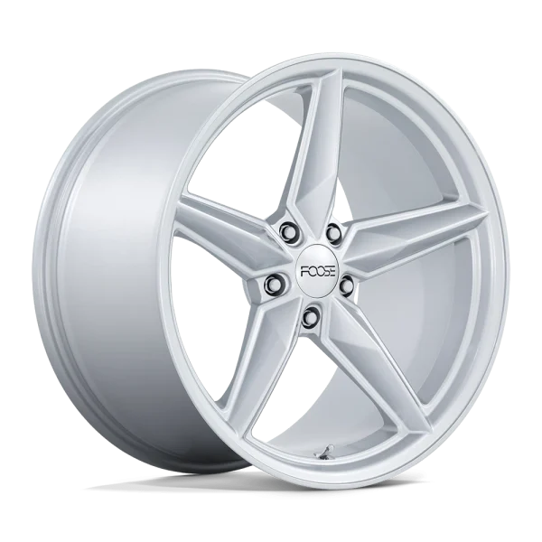 Foose – F174 CF8 – Silver – 20″x11″ 43mm – All weather Wheels – F174201113+43