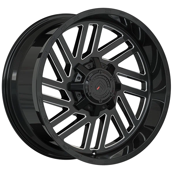 Forged Offroad – XR107 – Black – 20″x10″ -12mm – Summer Wheels – XR72001