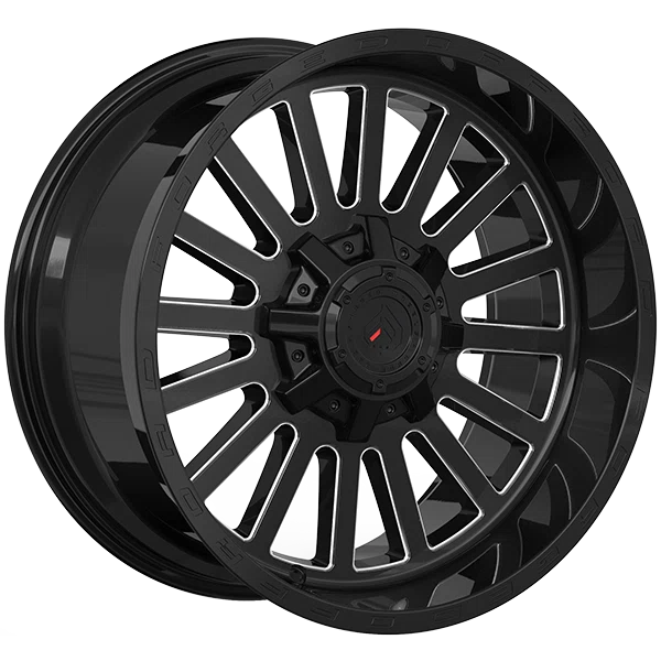 Forged Offroad – XR108 – Black – 20″x10″ -12mm – Summer Wheels – XR82001