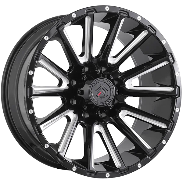 Forged Offroad – XR110 – Black – 20″x10″ -19mm – Summer Wheels – XR102002