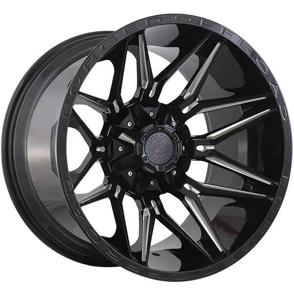 Forged Offroad – XR111 – Black – 20″x10″ -12mm – Summer Wheels – XR112002