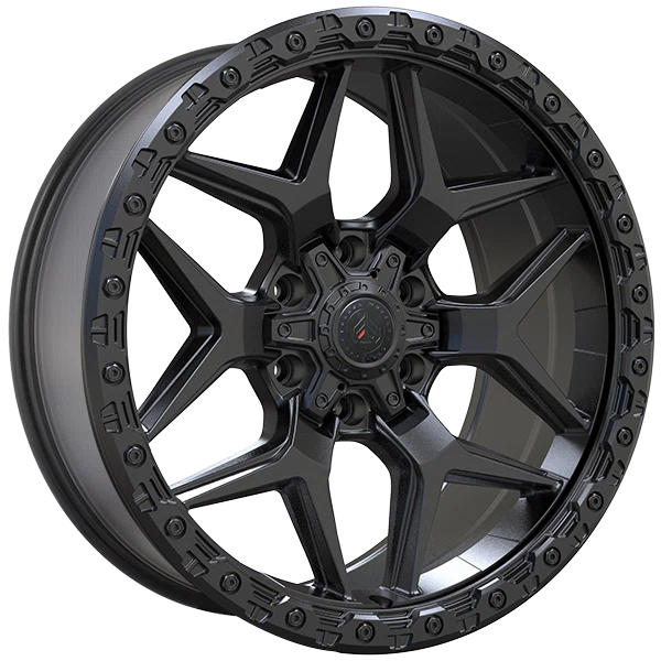 Forged Offroad – XR13 – Black – 20″x9″ 15mm – All weather Wheels – XR132002