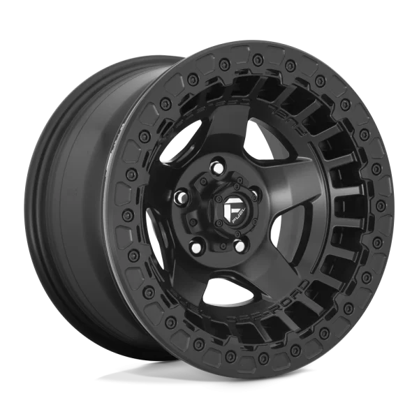 Fuel – D118 WARP BEADLOCK – Black – 17″x9″ -15mm – All weather Wheels – D11817907545